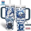Custom Name Indianapolis Colts NFL Tumbler 40Oz Handle Gift For Fans