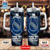 Custom Name Indianapolis Colts Tumbler 40Oz Handle Gift For Fans