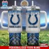 Custom Name Indianapolis Colts Tumbler 40Oz With Handle Gifts For Fan