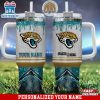 Custom Name Jacksonville Jaguars Tumbler 40Oz With Handle Gifts For Fan
