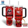 Custom Name Kansas City Chiefs NFL Tumbler 40Oz Handle Gift For Fans