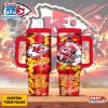 Custom Name Kansas City Chiefs Team Tumbler 40Oz Handle Gift For Fans