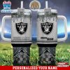 Custom Name Las Vegas Raiders Tumbler 40Oz With Handle Gifts For Fan