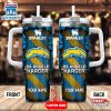 Custom Name Los Angeles Chargers Tumbler 40Oz Handle Gift For Fans
