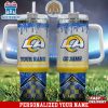 Custom Name Los Angeles Rams Tumbler 40Oz With Handle Gifts For Fan