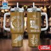 Custom Name New Orleans Saints Nfl Tumbler 40Oz Handle Gift For Fans
