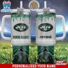 Custom Name New York Jets Tumbler 40Oz With Handle Gifts For Fan