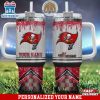 Custom Name Tampa Bay Buccaneers Tumbler 40Oz With Handle Gifts For Fan