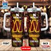 Custom Name Washington Commanders Tumbler 40Oz Handle Gift For Fans