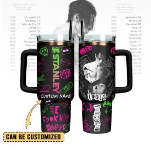 Custom Name Yungblud Tumbler 40Oz Handle For Fans