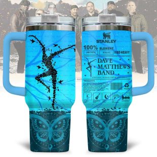 Dave Matthews Music Tumbler 40Oz Handle For Fan
