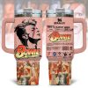 David Bowie Music Pattern Tumbler 40Oz Handle For Fan