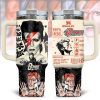 David Bowie Music Tumbler 40Oz Handle For Fan
