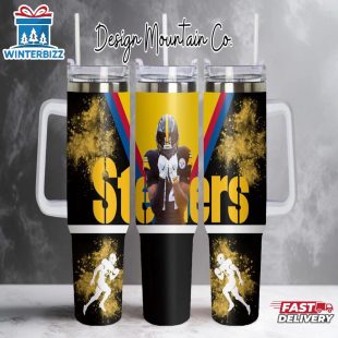 Football Pittsburgh Steelers Tumbler 40Oz With Handle