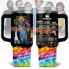 Grateful Dead Music Band Tumbler 40Oz Handle For Fan