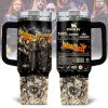 Judas Priest Music Pattern Tumbler 40Oz Handle For Fan