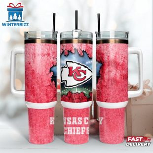 Kansas City Chiefs Logo Team Tumbler 40Oz With Handle