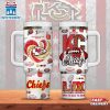 Kansas City Chiefs Logo Tumbler 40Oz Handle Gift For Fans