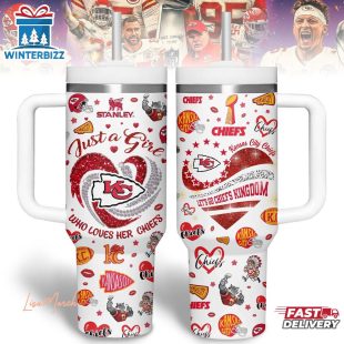 Kansas City Chiefs NFL Sports Tumbler 40Oz Handle Gift For Fans