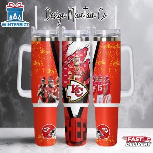 Kansas City Chiefs Nfl Tumbler 40Oz With Handle