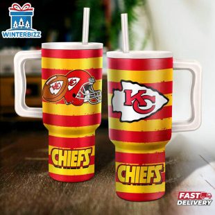 Kansas City Chiefs SPort Tumbler 40Oz With Handle