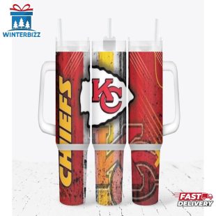 Kansas City Chiefs Tumbler 40Oz With Handle