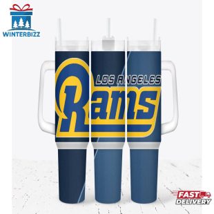 Los Angeles Rams Football Tumbler 40Oz With Handle