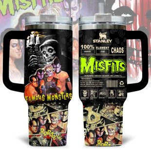 Misfits Music Tumbler 40Oz Handle For Fan