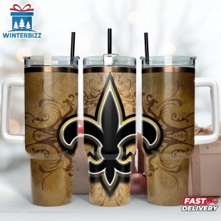 New Orleans Saints Team Tumbler 40Oz With Handle