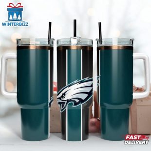 Philadelphia Eagles Football Team Tumbler 40Oz With Handle