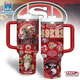 San Francisco 49ers Tumbler 40Oz Handle Gift For Fans