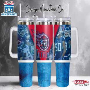 Tennessee Titans Nfl Tumbler 40Oz With Handle