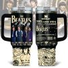The Beatles Music Tumbler 40Oz Handle For Fan