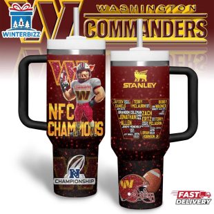 Washington Commanders Tumbler 40Oz Handle Gift For Fans