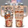 Willie Nelson Music Tumbler 40Oz Handle For Fan