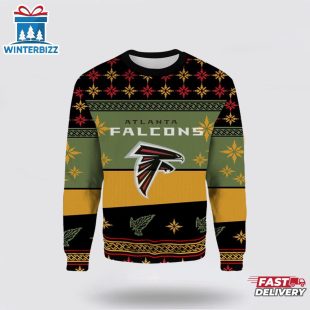 Atlanta Falcons NFL On Fire Towel Ugly Christmas Sweater
