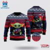 Baby Yoda Love New England Patriots Ugly Christmas Sweater