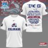 Colorado Avalanche NHL Teacher Pride All Over Print T-Shirt
