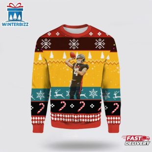 Desmond Ridder Atlanta Falcons Ugly Christmas Sweater