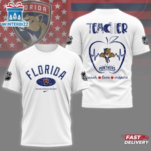 Florida Panthers NHL Teacher Appreciation Day All Over Print T-Shirt