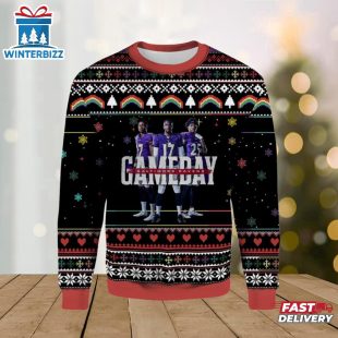 Gameday Baltimore Ravens Ugly Christmas Sweater