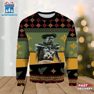 Garrett Wilson New York jets Ugly Christmas Sweater