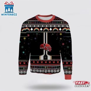 Helmets Atlanta Falcons Ugly Christmas Sweater
