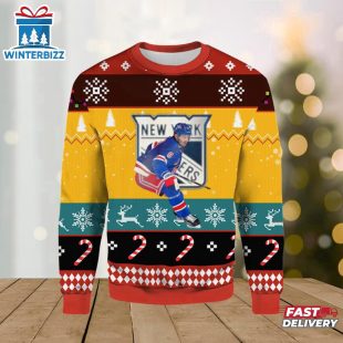 Igor Shesterkin Days Ranger Ugly Christmas Sweater