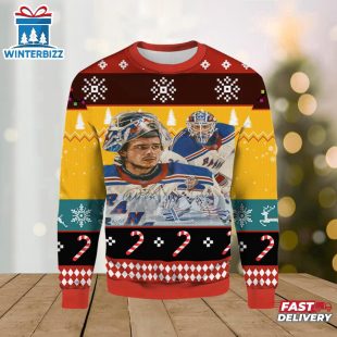 Igor Shesterkin NY Rangers Ugly Sweater
