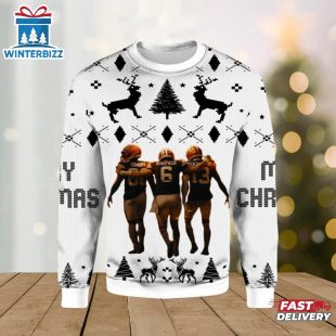 Landry, Mayfield and Beckham Jr Ugly Christmas Sweater