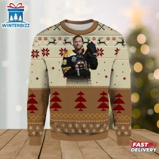 Linus Ullmark Jeremy Swayman Boston Bruins Ugly Sweater