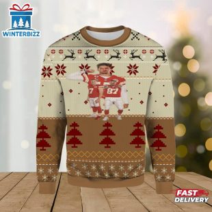 Mahomes Travis Kelce Harrison Butker Ugly Sweater