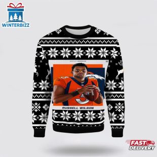 NFL Russell Wilson Ugly Christmas Sweater