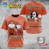 NHL Anaheim Ducks Peanuts 75th Anniversary 3D T-Shirt For Fans